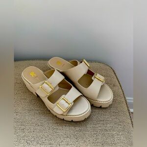 BC FOOTWEAR Born In California Vegan Platform Sandal